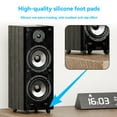 thumbnail image 4 of Almohadillas Universales de Silicona Antideslizantes para Altavoz, Amplificador de Audio, Reproductor de Discos, Base para Altavoz., 4 of 5