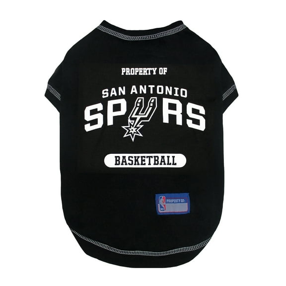 Pets First NBA San Antonio Spurs Pet T-shirt, Assorted Sizes