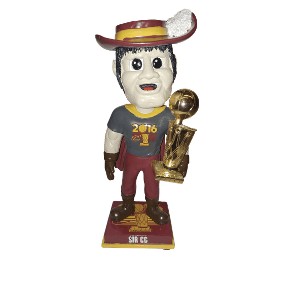 Sir CC Mascot Cleveland Cavaliers 2016 NBA Champions T-Shirt Special Edition Bobblehead (Limited Edition of 216)