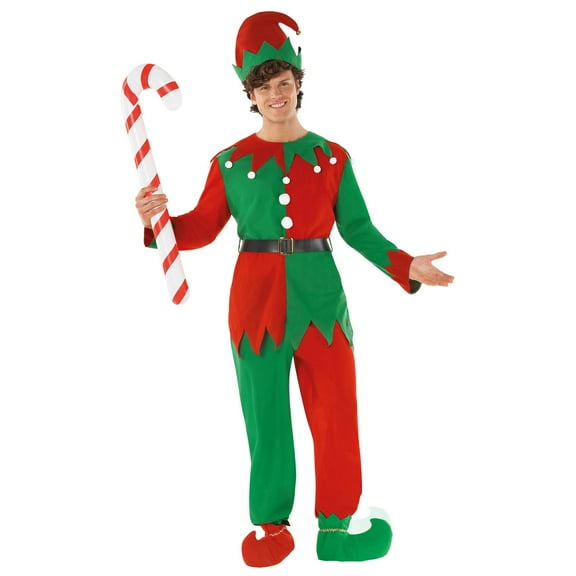 Morph Adult Elf Costume Men Christmas Elf Costume Men Adult Mens Elf Costume Adult Elf Costume Elf Outfit Men L