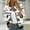 54#White, variant on Women's New Long-Sleeved Womens Casual Daily Jackets Lightweight Zip Up Casual Jacket Color Blocked Coat Stand Collar Short Sports Outwear Long Puffer Coat