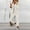 White women's two piece set a1, variant on Cagogo Women's 2 Piece Set V Neck Long Sleeve Blazer Drawstring Pants Matching Casual Solid Basic Travel Outfits Lounge Wear Airport Clothes, Navy 2XL