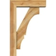 thumbnail image 3 of Ekena Millwork 6"W x 22"D x 34"H Balboa Block Rough Sawn Bracket w/ Offset Brace, Western Red Cedar, 3 of 25