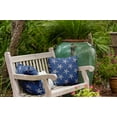 thumbnail image 5 of 20" x 20" Simply Daisy Starfish Indoor/Outdoor Pillow, Nautical Navy Qty 1, 5 of 6