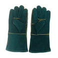 thumbnail image 4 of LEORX Pet Playing Protective Gloves 1 Pair in Dark Green for Reptile Handling, 4 of 8