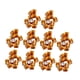 thumbnail image 4 of 100 anillas para patas de paloma, bandas de identificación, accesorios para entrenamiento de aves de corral. Naranja, 4 of 9