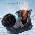 thumbnail image 3 of EQW Kids Snow Boots, Waterproof Winter Boots with 3M Thinsulate Insulation for Boys and Girls, 3 of 10