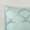 thumbnail image 3 of Home Essence Janelle Metallic Printed Duvet Cover Set, Aqua, Twin/Twin XL, 3 of 16