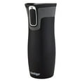 thumbnail image 2 of Contigo AUTOSEAL West Loop 16 oz Tasse de Voyage en Acier Inoxydable, Noir Mat, 2 of 8