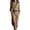 Khaki, variant on Women's Suede Long Shirt Dresses Lapel Long Sleeve Solid Color Casual Loose Midi Fall Spring Dresses with Belt