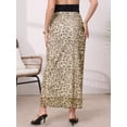 thumbnail image 3 of DARING DIVA Women's High Waisted Bodycon Y2k Slim Fit Trendy Small Brown Leopard, 3 of 6