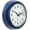 Navy Blue, variant on Retro Wall Clock 9.5 Inch Red Kitchen 50's Vintage Design Round Silent Non Ticking Battery Operated Quality Quartz Clock