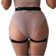 thumbnail image 2 of 2x Cinturones de Arnés de Cuero PU Punk para Mujer, Cadena de Cuerpo en Capas, Cadena de Cintura Circular Sunnimix Cinturón de arnés corporal para mujer, 2 of 8