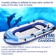 thumbnail image 5 of Bote inflable de PVC para 4 personas, deportes acuáticos, bote de pesca, balsa de remos, Kayak de la Intime Bote inflable, 5 of 7