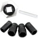 thumbnail image 3 of Juego de vasos giratorios de 5 piezas, extractor de pernos dañados de 1/2" para quitar tuercas de seguridad de ruedas de 17 mm, 19 mm, 21 mm y 22 mm, 3 of 5