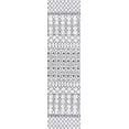 thumbnail image 3 of JONATHAN Y SANTA MONICA 2 x 8 Runner Rug, Kafel Tribal Bohemian - Ivory/Black, SMB130E-28, 3 of 10