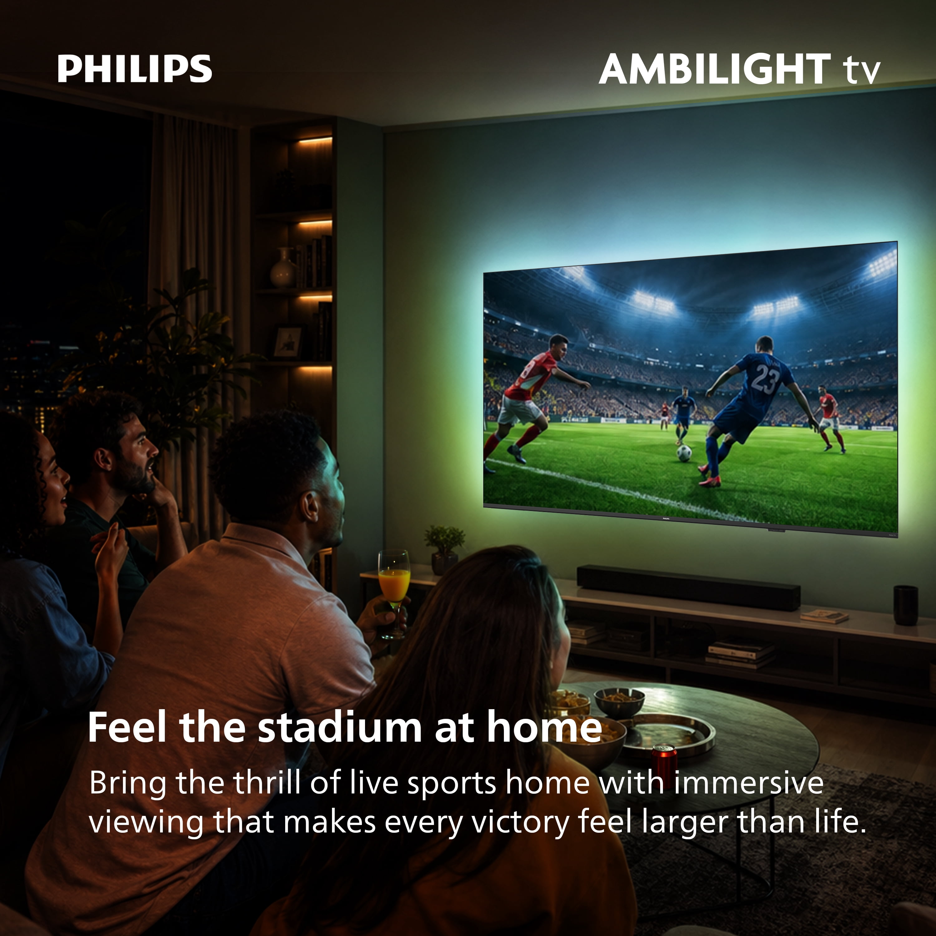 Philips 55" Class 4K UHD Ambilight Roku Smart TV (55PUL7875/F7)