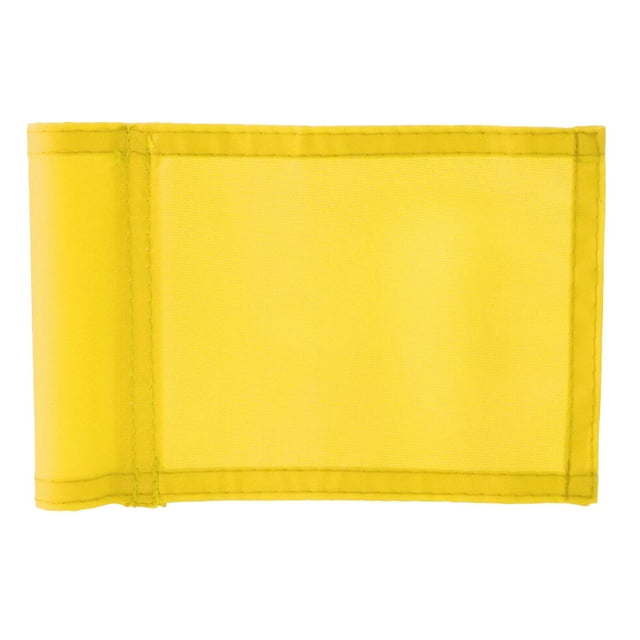 koolsoo Golf Flag with Insrted Standard Putting Green Flag Marker Golf Flags Yellow