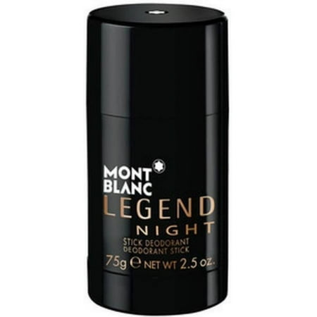 Montblanc Legend Night Deodorant Stick for Men, 2.5 Oz