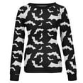 thumbnail image 5 of Enjoytime Women's Halloween Sweatshirts Trendy Printed Long Sleeve Pullover Tops Gothic Fall Plus Size Clothes 2025, 5 of 5