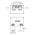 thumbnail image 3 of Temperature Controller Module, LED Display Professional Digital DC9-15V High Accuracy Temp Control Module Switch Intelligent  for Refrigeration Equipment, 3 of 7