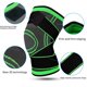 thumbnail image 2 of Protector de rodillas de nailon para correr de verano con correa de presión de punto 3D para baloncesto y montañismo, 2 of 4