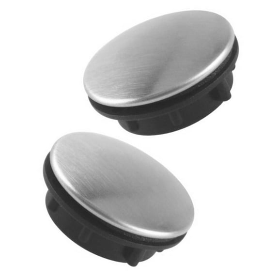 Baluue 2Pcs Silver Faucet Hole Cover with Easy Installation for Sink Repair