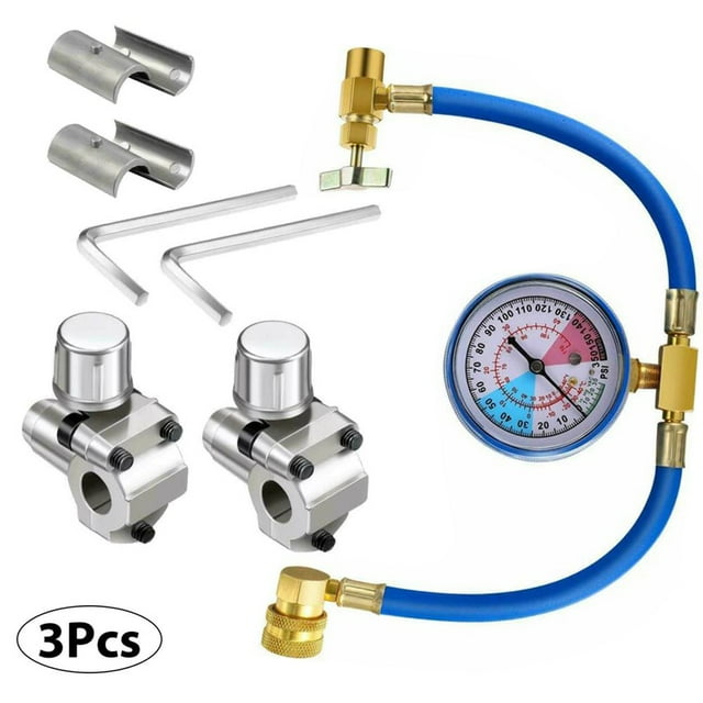 3x BPV31 Trousse de Valve de Robinet de Perçage Tuyau de Chargement Type U Peut Réservoir