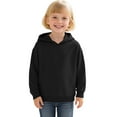 thumbnail image 3 of Kiijoy Big Girls Solid Hoodie Cotton Casual Hooded Sweatshirt Pullover Top, Sizes 10-11, 3 of 3