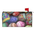 thumbnail image 2 of Bingfone Easter Eggs1 Magnetic Mailbox Cover Standard Size for Garden Yard Outdoor Decorations-21x18 in, 2 of 9