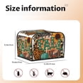 thumbnail image 5 of Fotbe Happy Fall Y'All for Four Slice Toaster Cover, Fingerprint Protector, Super Soft Appliance Cover And Dust Cover,Bread Dust Cover & Fingerprint Protection, 5 of 7