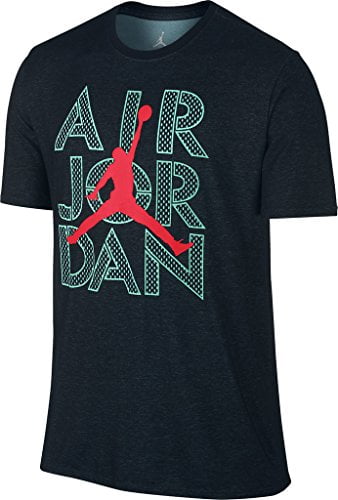 Nike mens AIR JORDAN DRI-FIT TEE (Black 