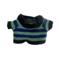 thumbnail image 4 of Ropa para muñecos de peluche de 20 cm, accesorios para animales de peluche, cómoda y elegante, para hacer tú mismo. Rayas verde oscuro, 4 of 7