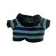 thumbnail image 4 of Ropa para muñecos de peluche de 20 cm, accesorios para animales de peluche, cómoda y elegante, para hacer tú mismo. Rayas verde oscuro, 4 of 7