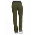 thumbnail image 2 of Barco Grey's Anatomy Stretch GRSP500 Women's Kim Three Pocket Back Logo Elastic Cargo Scrub Pant Olive XLP, 2 of 2