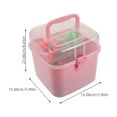 thumbnail image 2 of WHAMVOX 14Pack Bead Kits Various Shapes for Kids Diy Craft Beads Creativity Cultivation, 2 of 8