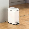 thumbnail image 4 of Pedal Bin Household Trash Can Mute Stainless Steel Kitchen Trash Bin With Liner, 4 of 5
