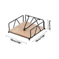 thumbnail image 3 of Vaidha Iron Art Tissue Box Tissue Rack Hotel Coffee Shop Restaurant Napkin Rack Dining Table Tissue Storage Rack, 3 of 7