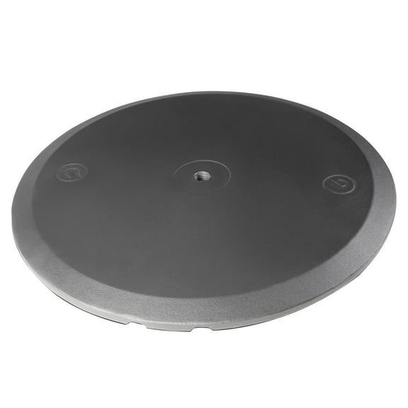 Gravity GWB123B Round Cast Iron Base for M20 Poles