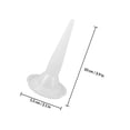 thumbnail image 2 of Raindrops 10pcs Caulking Tips White Plastic Precise Adhesive Control for DIY Projects, 2 of 8