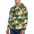 thumbnail image 3 of Salouo Sunflowers And Butterflies Pattern Men's Fall Hoodie Sweatshirt,Sport Hoodie with Pockets for Men Pullover Casual Hooded Sweatshirt-Small, 3 of 7