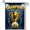 B, variant on XaaKee Garden Flags, Stellar Trophy Celebration Garden Flag, Double-sided High-quality White Linen Yard Flags For Outside, Soccer Championship Decor 12x18Inch