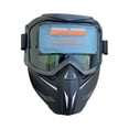 thumbnail image 2 of careta de soldar,Casco de soldadura con oscurecimiento automático,Protector facial para soldadura,ajustable,Protector de equipo de trabajo desmontable para la cabeza,Cubierta de soldador de, 2 of 8