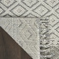 thumbnail image 5 of Nourison Elwood Modern Moroccan Ivory/Slate 9' x 12'2" Area Rug, (9' x 12'), 5 of 8
