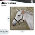 thumbnail image 4 of Stupell Industries Cottage Boho Barnyard Horse Canvas Art, 17 x 17, by Suzanne Nicoll, 4 of 8