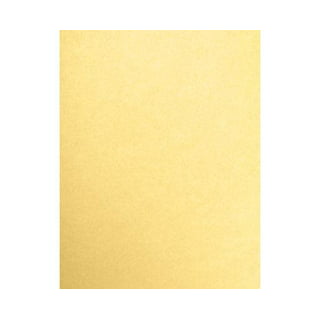 Shimmer Cardstock Paper 10 Sheets, 8x11.5 inch 92 Lb/250gsm, Cream | Harfington, Cream / 10pcs