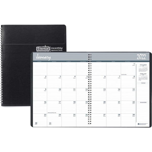 House of Doolittle Expense Log/Memo Page Monthly Planner - Julian Dates - Monthly - 1.2 Year - December 2021 till January 2023 - 1 Month Double Page Layout - 6 7/8' x 8 3/4' Sheet Size - 1.50' x 1.50'