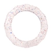 SLYNSHome Dog Training Ring for Outdoor Clear Fitness Floatable Pulling Toy and Flying Toys Interactive Play Tool,Funny Dog Teething Toys for Throw,Fetch for Small Dogs