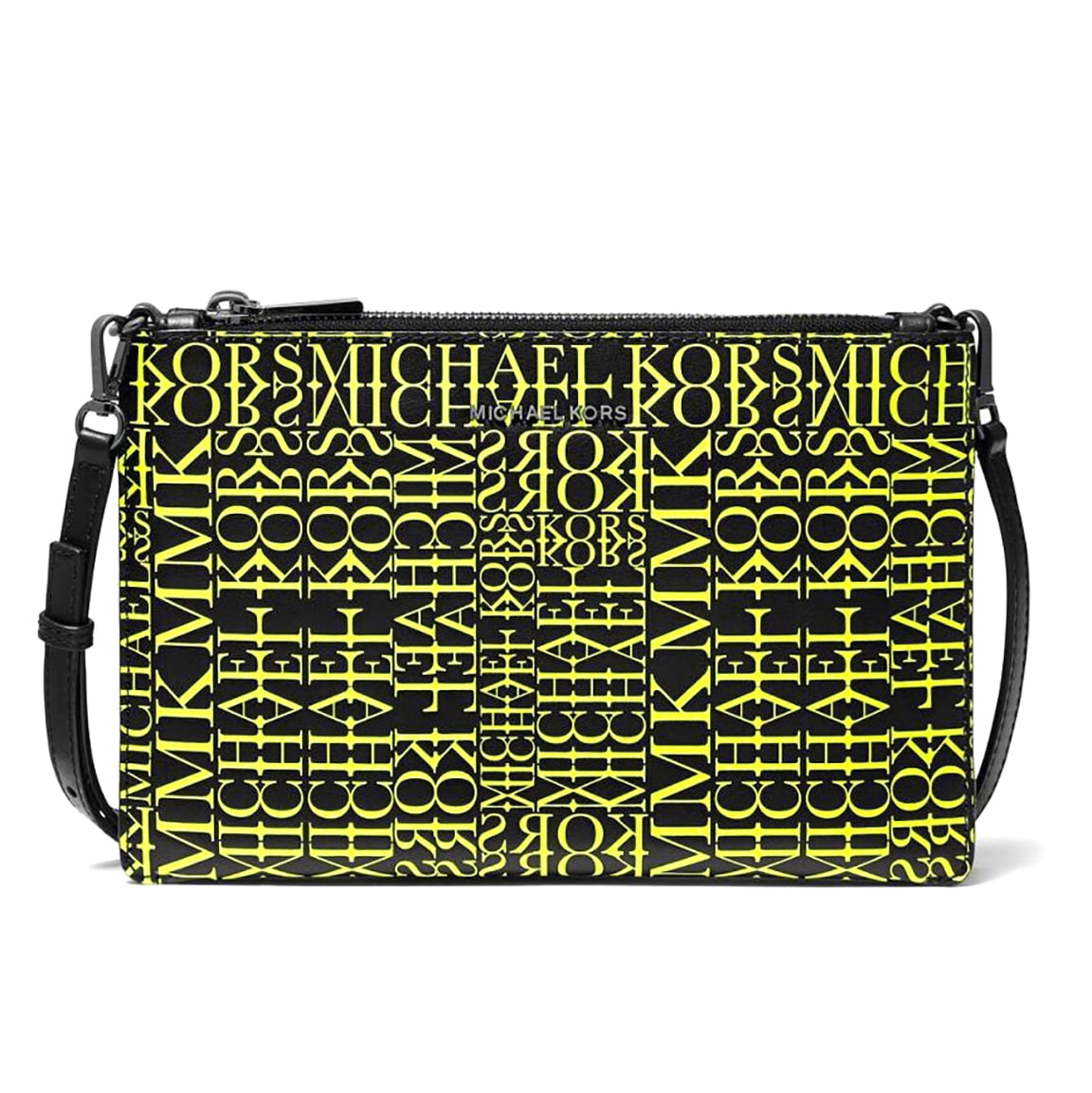 Michael Kors Greenwich Small Color-Block Logo and Saffiano Leather