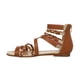 thumbnail image 3 of Sandalias Con Cierre Detalle Trenzado Casuales Mujer Tan cafe 23 Tropicana 005D1C, 3 of 7